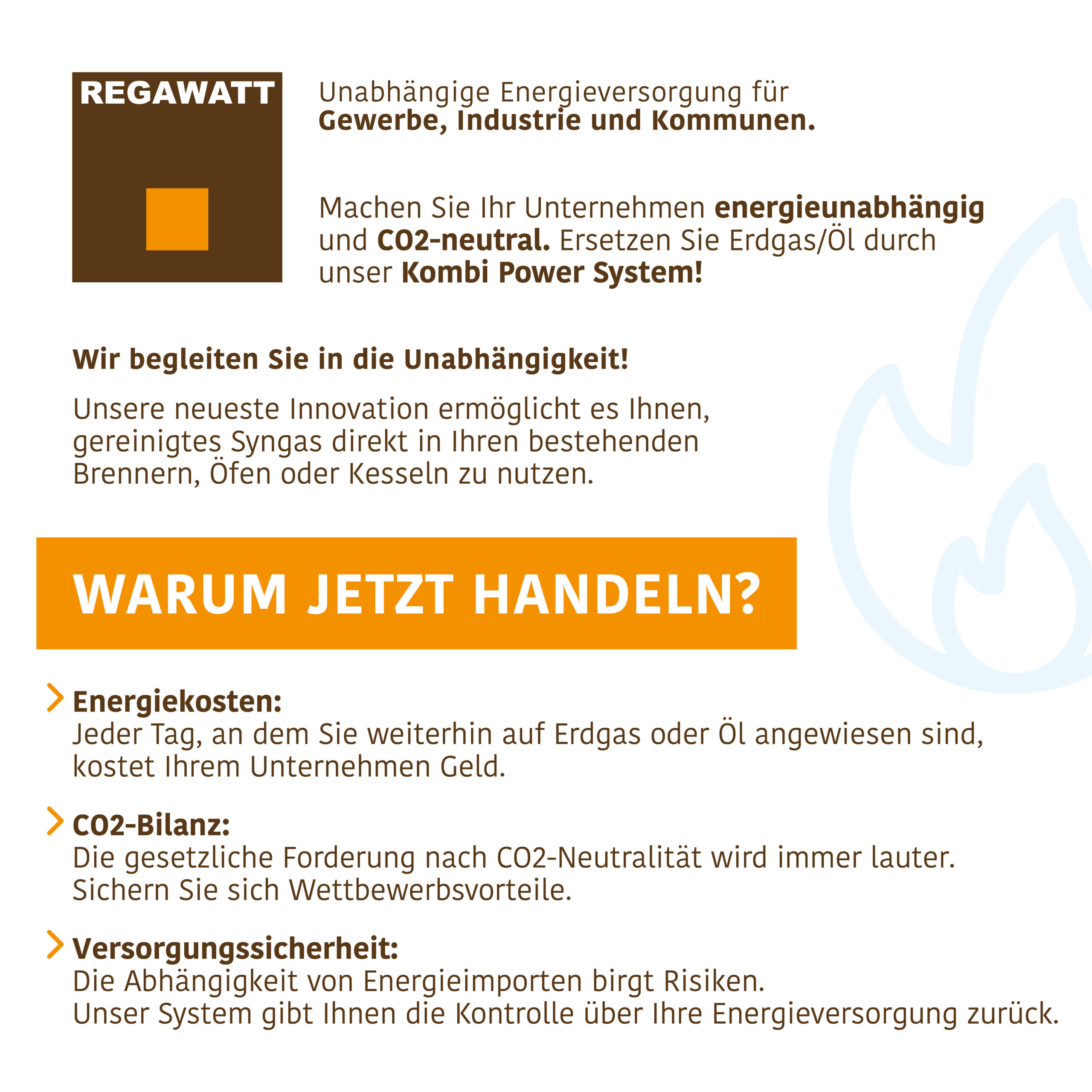 ReGaWattdirekteGasnutzung