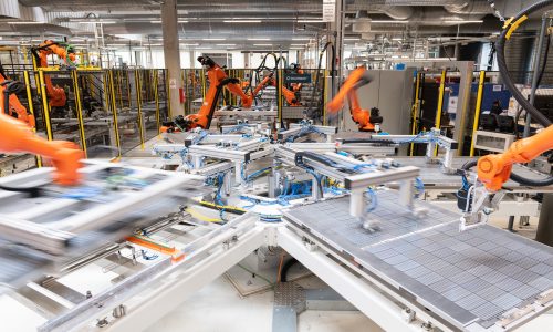 Turning Table in the F8 - new production line