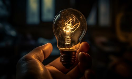 glowing-filament-ignites-inspiration-bright-ideas-indoors-generated-by-ai